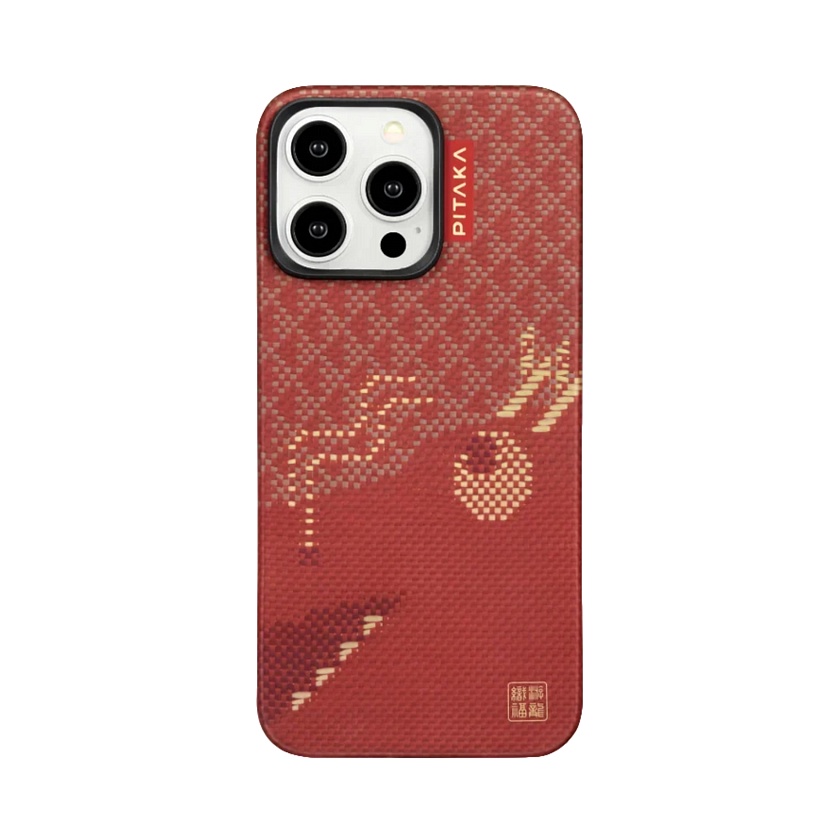 Защитный чехол Pitaka Chinese Dragon MagEZ Case для iPhone 15 Pro