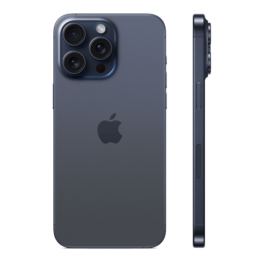 iPhone 15 Pro Max «синий титан»