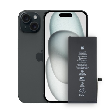 Замена аккумулятора iPhone 15