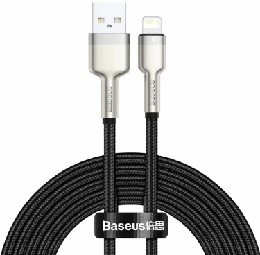 Кабель Baseus Metal Data Cable USB/Lightning 1 метр