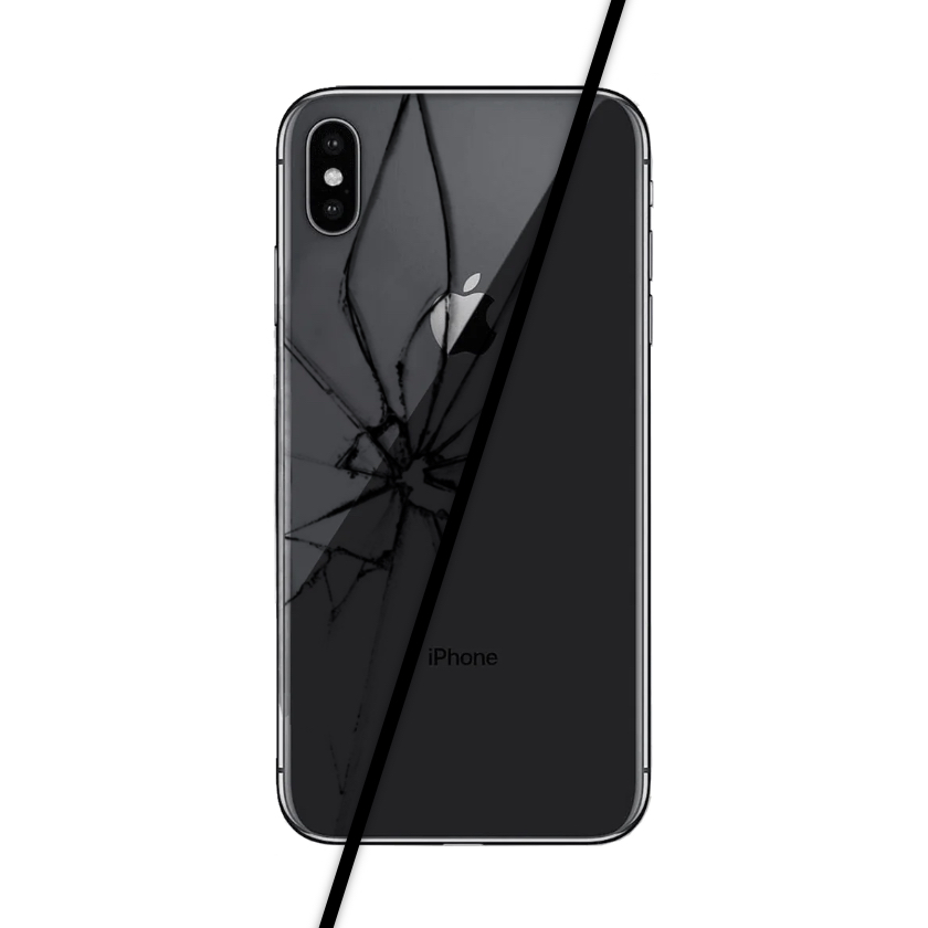 Замена заднего стекла iPhone Xs