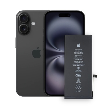 Замена аккумулятора iPhone 16