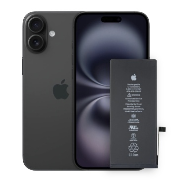 Замена аккумулятора iPhone 16 Plus