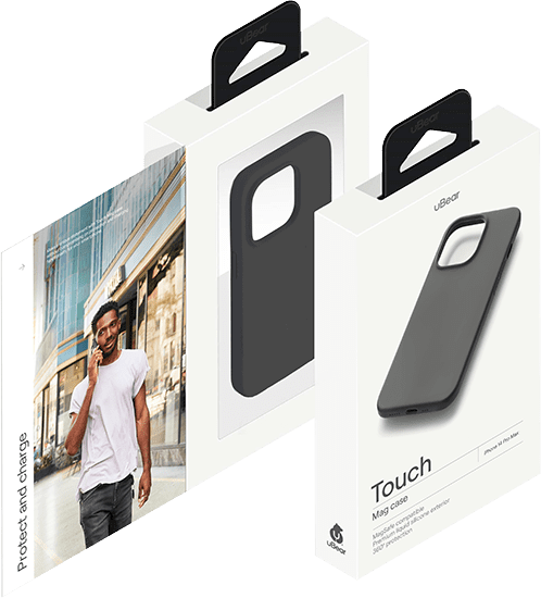Защитный чехол uBear Touch Mag Case для iPhone 14 Pro Max чёрный