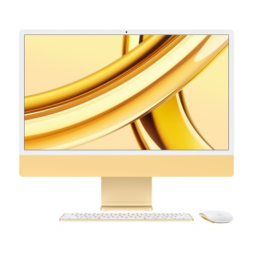 iMac 24 дюйма M3 8 ядер CPU 10 ядер GPU жёлтый