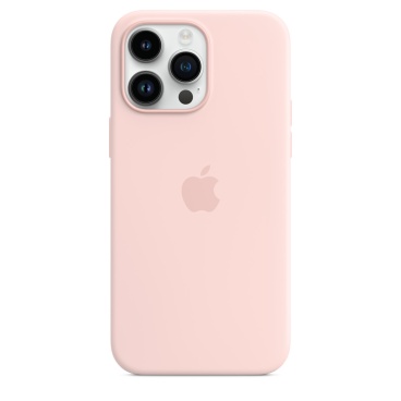 Силиконовый чехол Apple для iPhone 14 Pro Max розового цвета