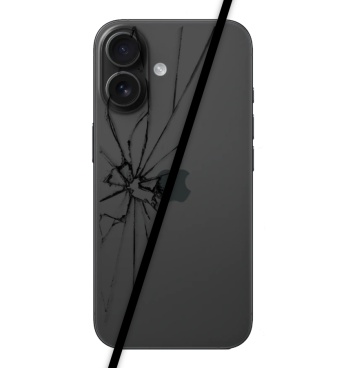 Замена заднего стекла iPhone 16