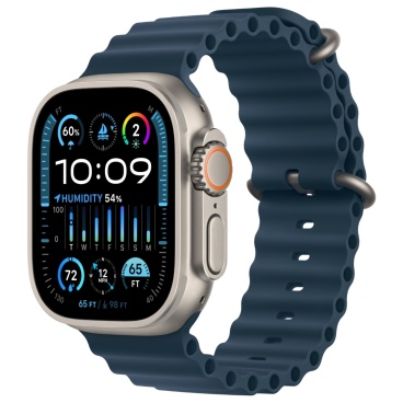 Apple Watch Ultra 2-го поколения 49 мм c ремешком Ocean синего цвета