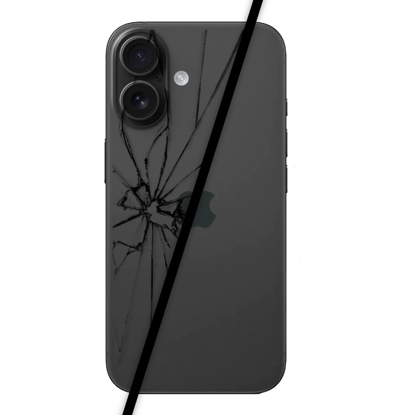 Замена заднего стекла iPhone 16