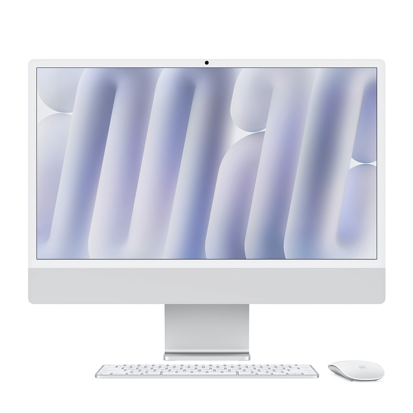 iMac 24" M4 10 ядер CPU 10 ядер GPU 24 RAM 512 Гб серебристый