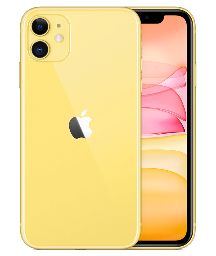 iPhone 11 жёлтый