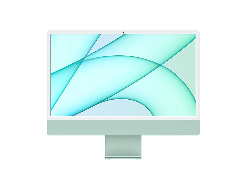 iMac 24 дюйма зелёный M1 8 ядер CPU 7 ядер GPU
