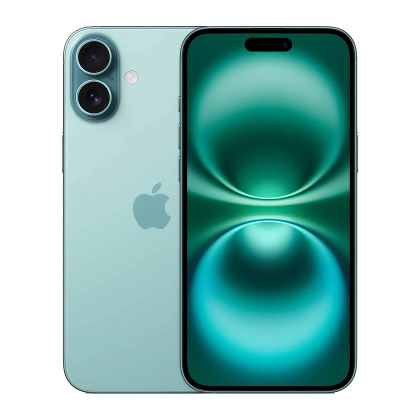 Apple iPhone 16 Plus 128 Гб бирюзовый