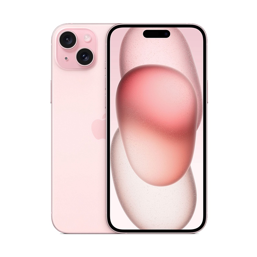 iPhone 15 Plus розовый