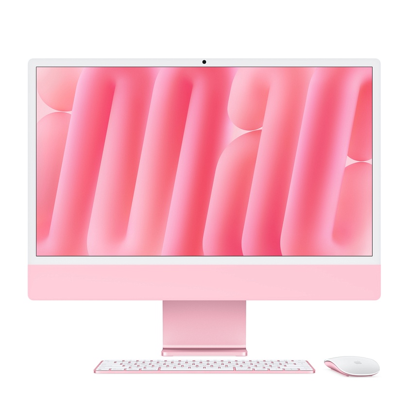 iMac 24" M4 10 ядер CPU 10 ядер GPU 24 RAM 512 Гб розовый