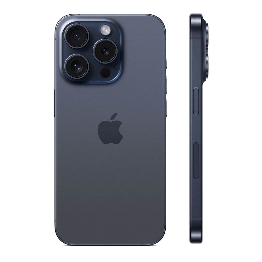 iPhone 15 Pro «синий титан»