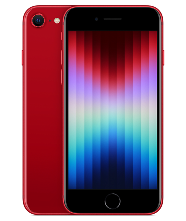 iPhone SE 3-го поколения красный