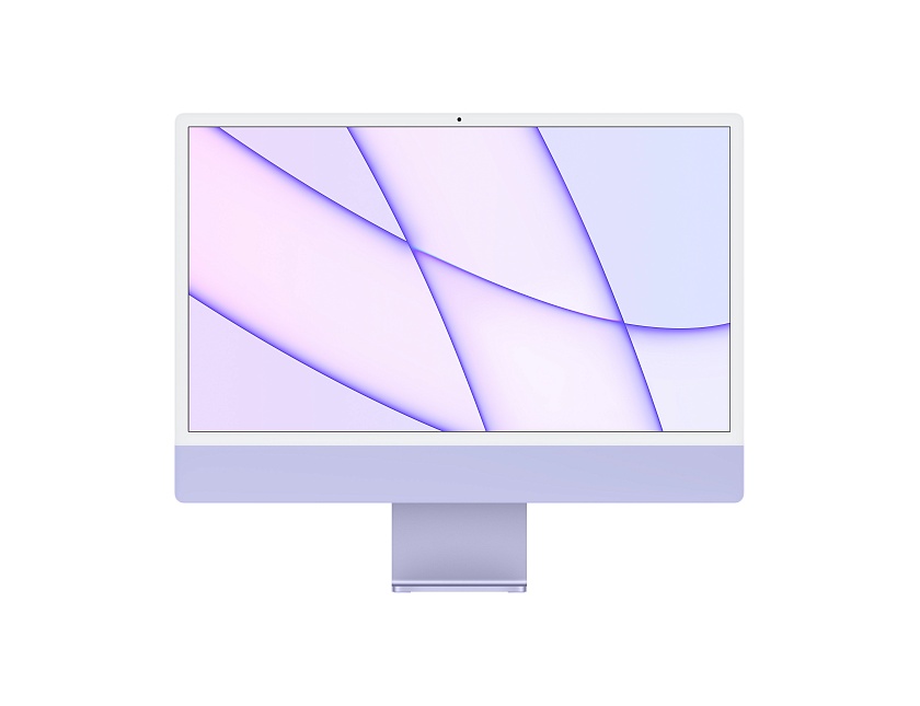 iMac 24 дюйма 256 Гб M1 8 ядер CPU 8 ядер GPU фиолетовый