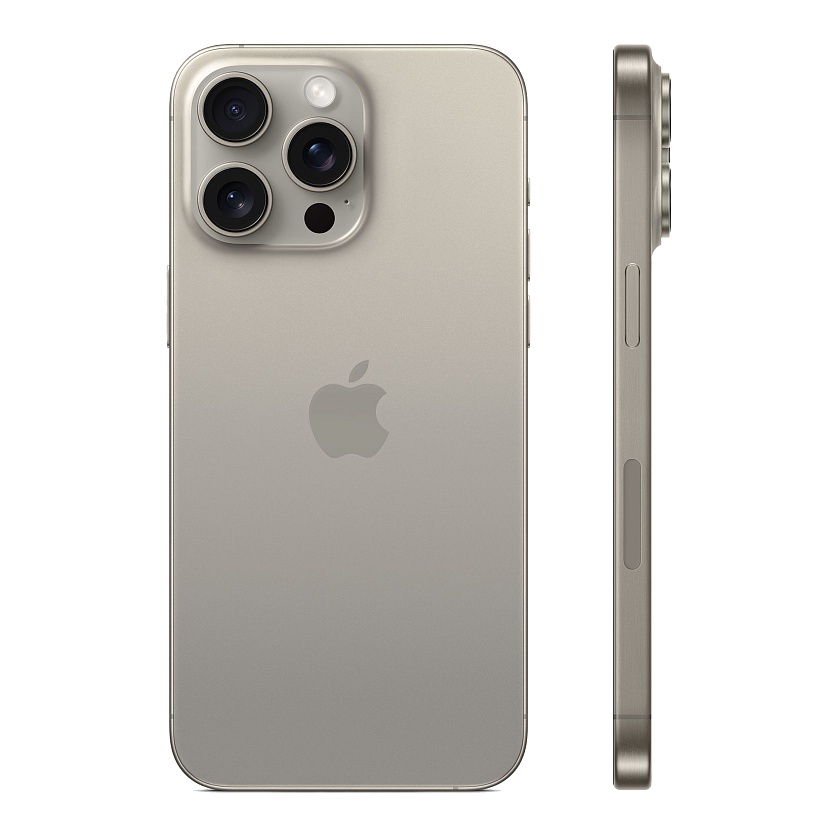 iPhone 15 Pro Max «натуральный титан»