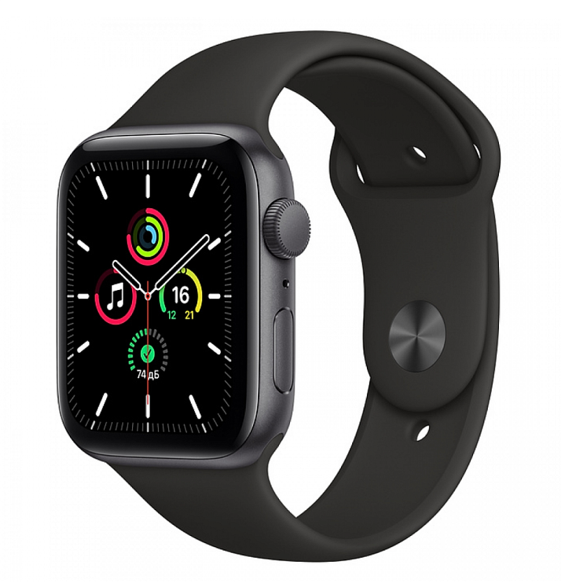 Apple Watch SE 44 мм цвета «серый космос»