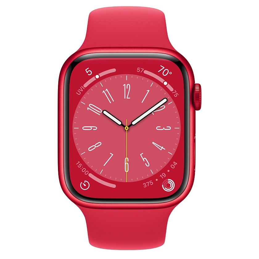 Apple Watch Series 8 45 мм красный
