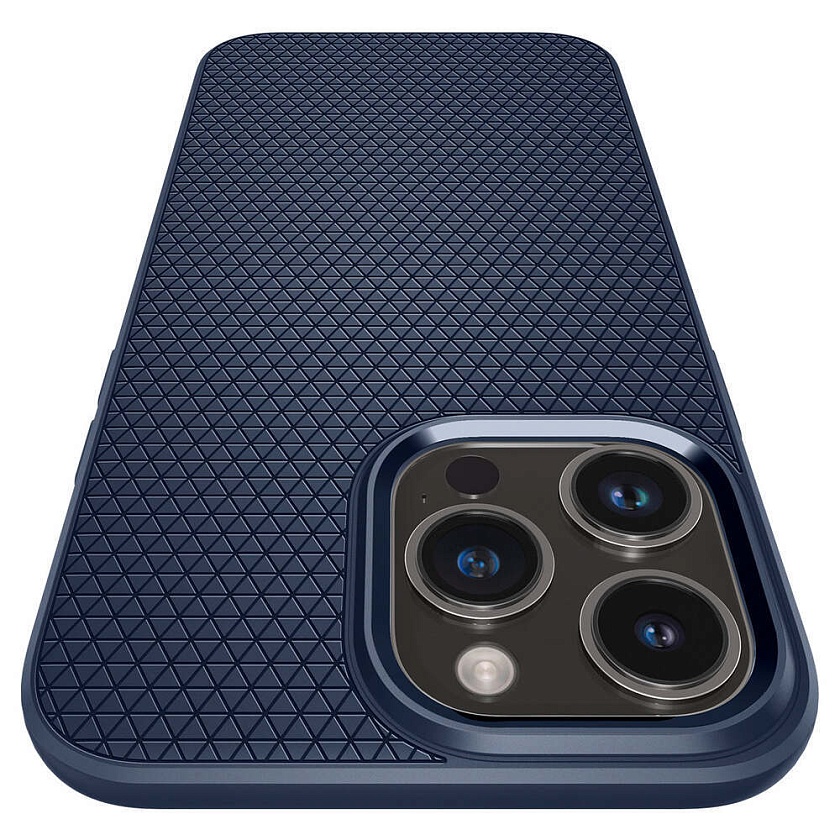 Защитный чехол Spigen Liquid Air для iPhone 14 Pro Max синий