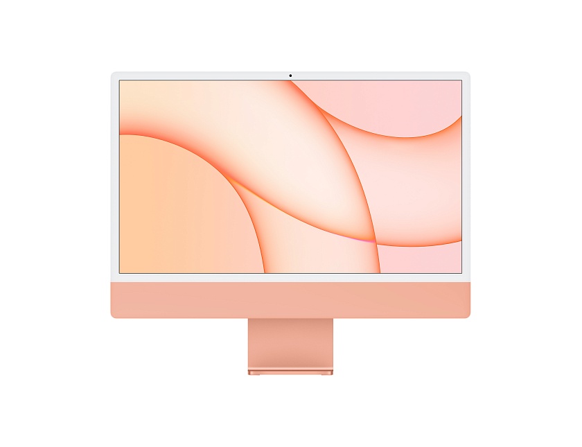 iMac 24 дюйма оранжевый M1 8 ядер CPU 8 ядер GPU